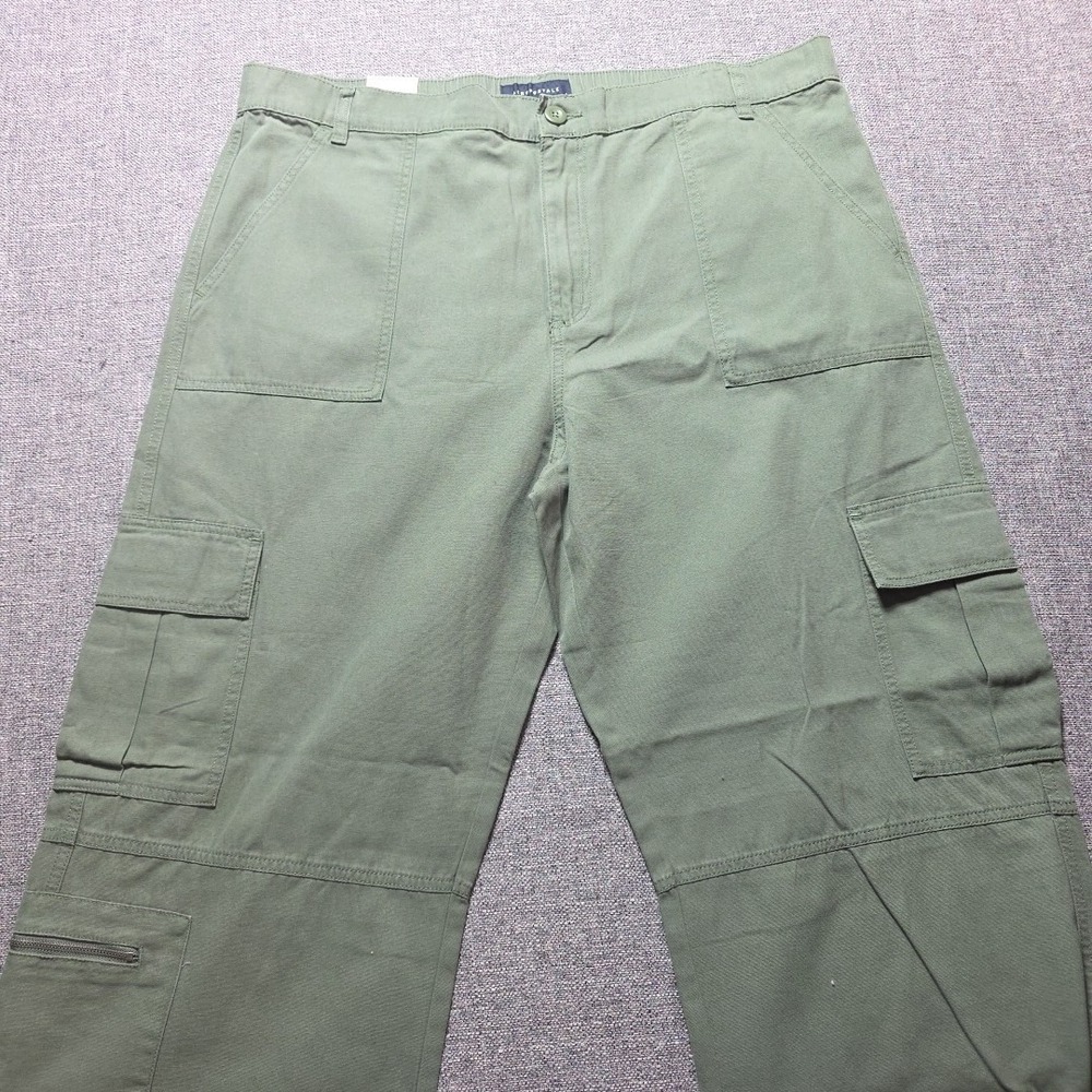 Aeropostale Women's Relaxed Fit Mid Rise Straight Leg Utility Cargo Pant XXL
